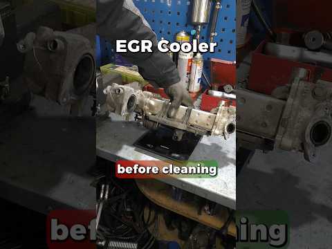 how much does soot weigh in EGR Cooler #shorts