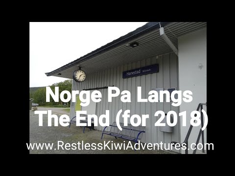 Thru Hiking Norway on Norge Pa Langs Trail  - The end for 2018