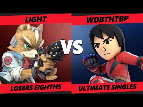 Smash at the Paramount SSBU - WDBTHTBP (Brawler) Vs R | Light (Fox) Smash Ultimate Tournament L 8ths