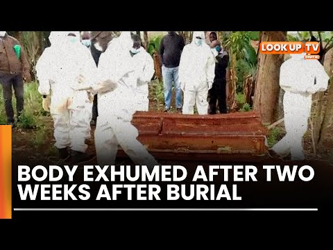 Kisii body exhumation