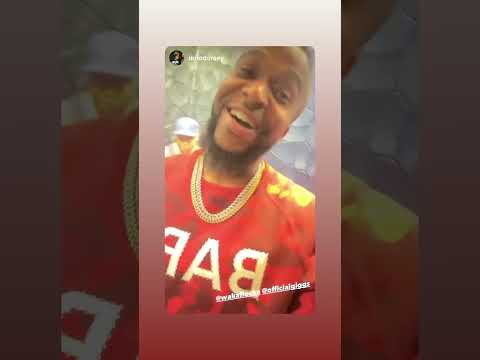 #wackaflocka #Outside At #Club With #Uk #Rapper #giggs #instagram #live