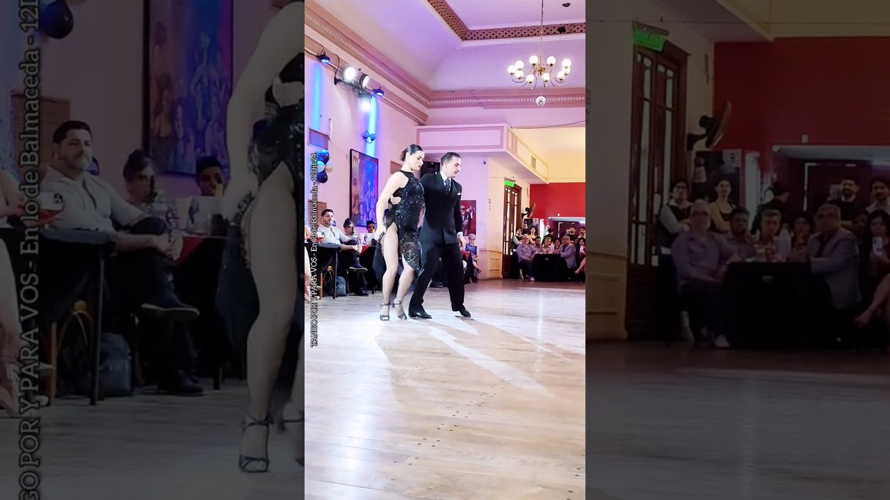 9 de Julio (Carlos Buono Orquesta) Aluminé Deluchi y Ariel Almirón. En lo de Balmaceda. 12dic24(2/3)