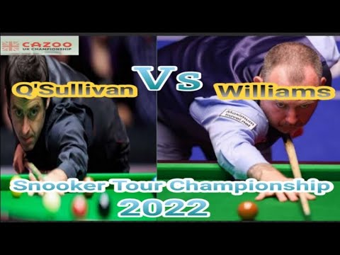 Live : Snooker Tour  Championships 2022 Q'Sullivan Vs Williams 30/3/22