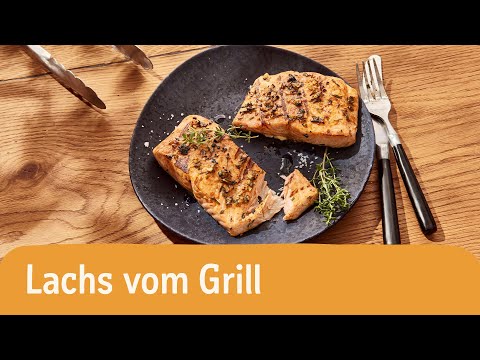 Lachs grillen – schnell & einfach 🐟 | REWE Deine Küche