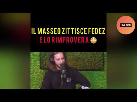 Il Masseo zittisce Fedez durante un episodio di Muschio Selvaggio e Luis se la ride!