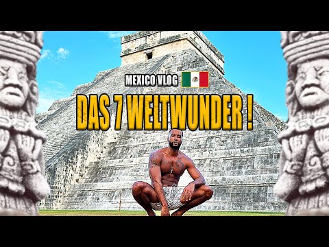 MEXICO  VLOG 🇲🇽 DIE GROßE MAYA PYRAMIDE in CHICHÉN ITZA 😯 (WELTWUNDER) - Leon Lovelock