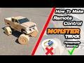 How To Make Remote Control Monster Truck 1 6 Scale