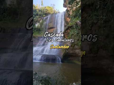 CASCADAS LOS CABALLEROS en SUAITA - SANTANDER | VUELTA a COLOMBIA en MOTO #viajes #moto #aventura