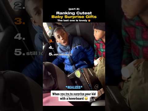 Ranking The Top 5 Cutest Baby Surprise Gifts (Part 2)