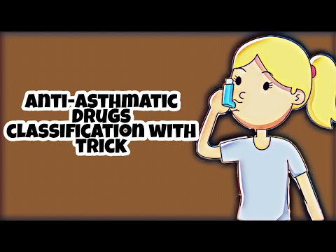 Anti-asthmatic drugs classification trick in hindi