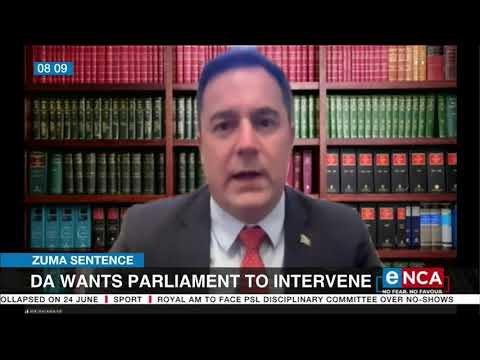DA wants parliament to intervene