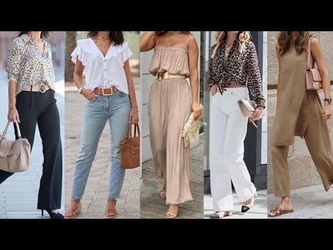 ATUENDOS SENCILLOS ELEGANTES y BASICOS con ROPA DE MODA 2022 de ESTILO ELEGANTE SENCILLO y ATEMPORAL