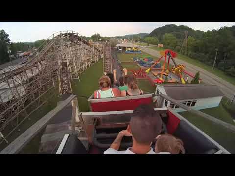 Back row point of view footage of Big Dipper