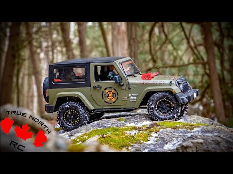 Jeep solo run and True North RC headquarters by Scale Town - RC CWR