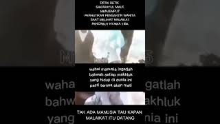 Download lagu DETIK DETIK MALAIKAT MAUT MENJEMPUT mp3