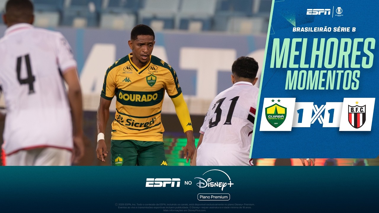 Cuiabá vs Botafogo SP Highlights