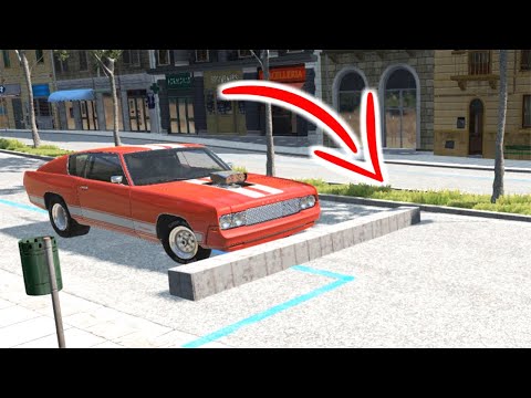 Cars VS Ledge - BeamNG Drive