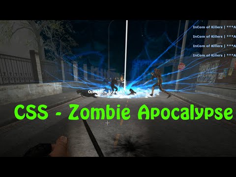 Играем в Counter Strike: Source - Zombie Apocalypse  (Silent Hill Map) [Full HD]