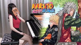 Download lagu Naruto Shippuuden OP7「Toumei Datta Sekai」Ru's Piano Cover | 🐸Jiraiya x 🍥Naruto Theme mp3