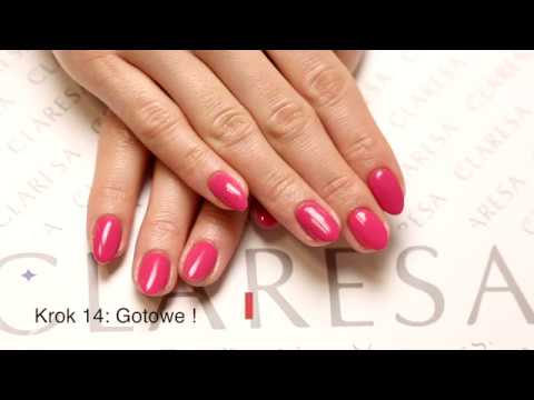 Manicure hybrydowy Claresa Krok po Kroku