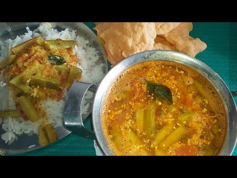 Thondekayi Sambar / How To Make  Thondekayi Sambar In Kannada Video
