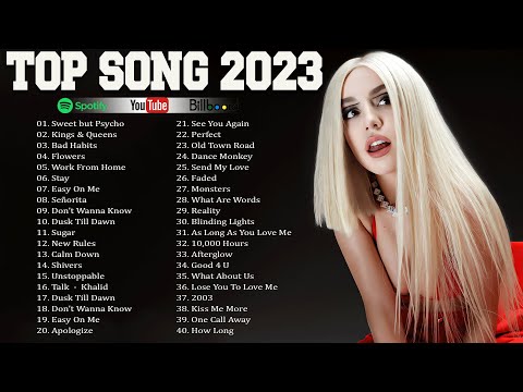 Top Songs 2023 🏆 Ava Max, Dua Lipa, Ed Sheeran,The Weeknd, Rihanna, Miley Cyrus, Shawn Mendes, ...