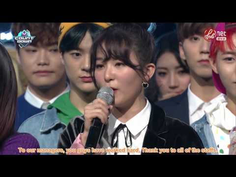 [ForVelvetSubs] 170209 'Rookie' 3rd Win - Red Velvet (eng)