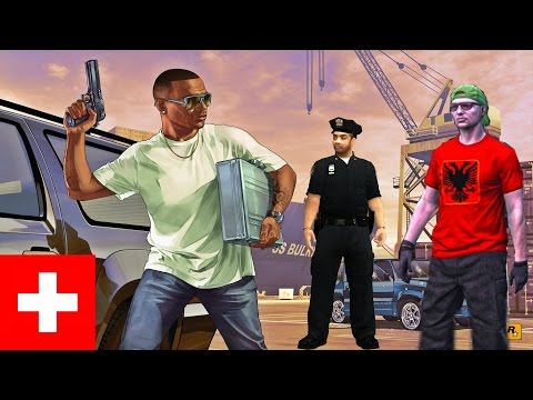 GTA 5 SHQIP - Arrestimi i Dajës nga Zvicra !! - SHQIPGaming