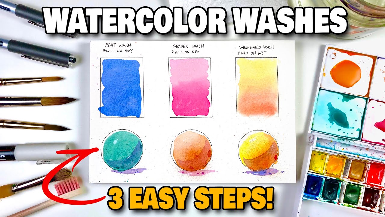 Washes and gradients - Professional Tutorial