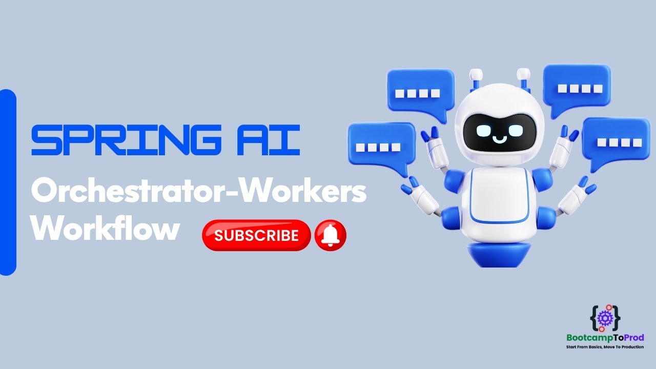 Spring AI Orchestrator-Workers Pattern Tutorial 🤖 | Dynamic Task Orchestration for LLM Applications