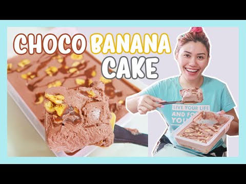 CHOCO BANANA REF CAKE (hindi kailangan i-bake) 💜 Nanay Isha