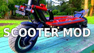 Dualtron Thunder Damper Installation - Ken Sonken Engineering Electric Scooter Modification