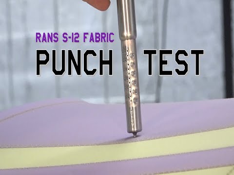 Fabric Punch Test (Rans S-12) FAILURE!!!