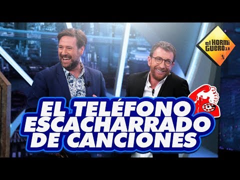 El teléfono escacharrado de cantantes - Carlos Latre - El Hormiguero