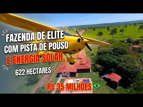 Fazenda de 622 Hectares em Alvorada do Sul PR: Pista de Pouso e Energia Solar
