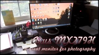 Video thumbnail for Asus MX279H 27" Monitor Overview. by paradoxdesigns