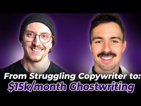 From Struggling Copywriter to $15K/mo Ghostwriter: Alex Renner