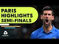 Djokovic vs Tsitsipas; Auger-Aliassime vs Rune | Paris 2022 Semi-Finals Highlights
