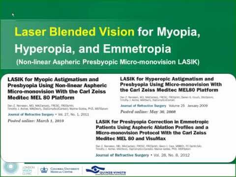 Laser Blended Vision - Dan Reinstein - Sally Letson Symposium 2012