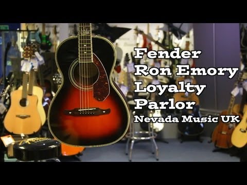 Fender Ron Emory Loyalty Parlor Guitar Demo at Nevada Music UK