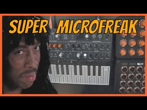 Rick James - "Super Freak" cover on Arturia MicroFreak synth (looping & beatmaking in Ableton)
