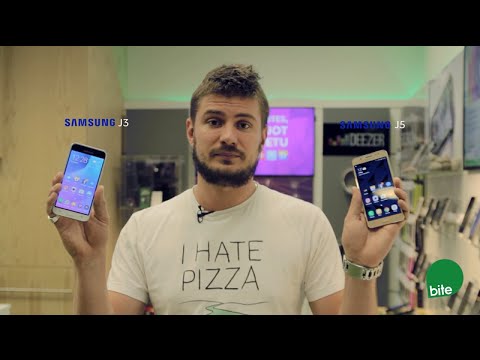 Samsung Galaxy J3 un J5 telefona apskats