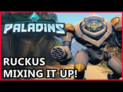 Paladins Ruckus Gameplay - Mixing It Up Ruckus Guide - Paladins Gameplay Siege