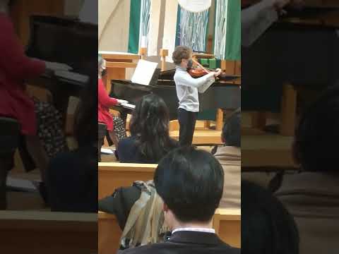 Joey Year 12 yo Violin Recital - 02/13/2022- Kabalevski Concerto in C major, Opus 48