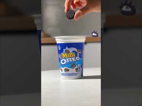 Oreo mini Asmr #cookiesopening #satisfying