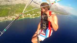 preview picture of video 'Parasailing in Brela, Croatia'
