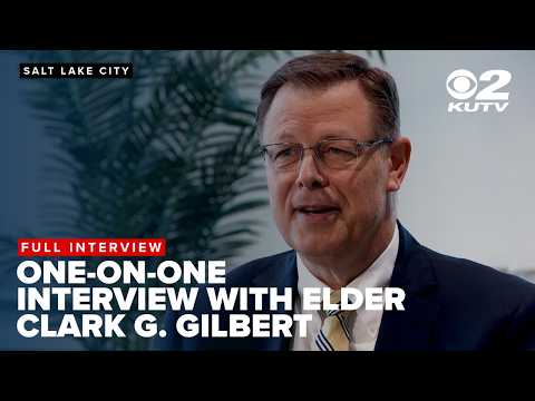 Newly named Apostle Elder Clark G. Gilbert sits down for one-on-one interview