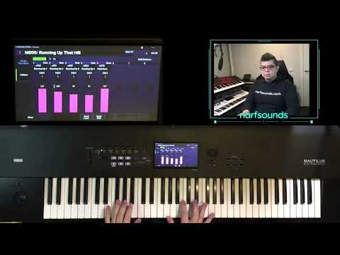 Running Up That Hill Kate Bush Korg Nautilus Sounds Ultimate Covers 101 Sound Library