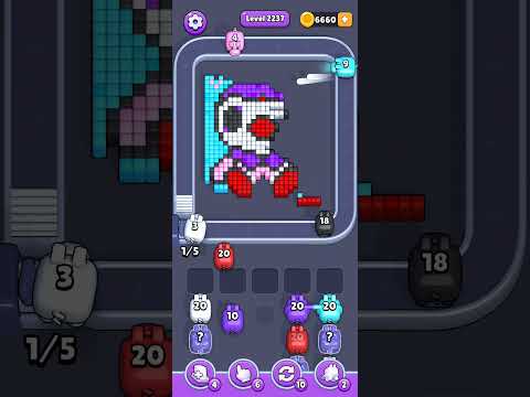 Pixel Flow Level 2237 Walkthrough