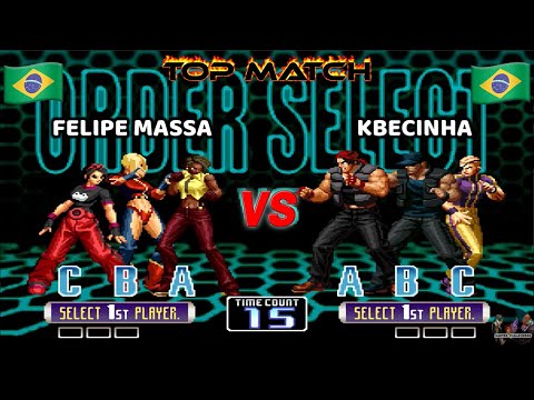 FELIPE MASSA vs KBECINHA FT10 SUPER BATALLA KOF 2002